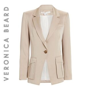 Veronica Beard Parila Satin Dickey Blazer Women’s Size 4 –Brand New With Tags